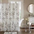 Madison Park Madison Park MP70-4610 72 x 72 in. Cecily Printed Shower Curtain - Grey MP70-4610